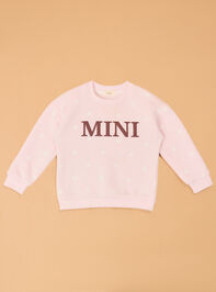 Penelope Polka Dot Mini Sweatshirt - AS Kids