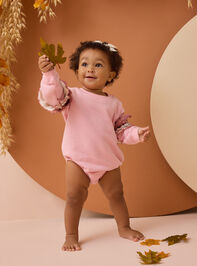 Carly Ruffle Sweatshirt Bubble - AS Kids
