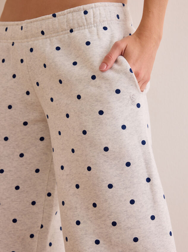 Classic Dot Cozy Pant Detail 2 - AS Kids