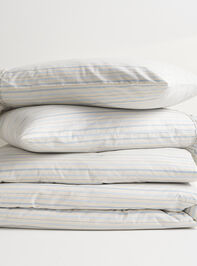 Piper Stripe Ruffle Cotton Single Sham - AS Kids