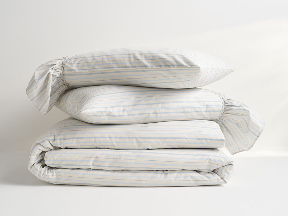 Piper Stripe Ruffle Cotton Single Sham - AS Kids - 