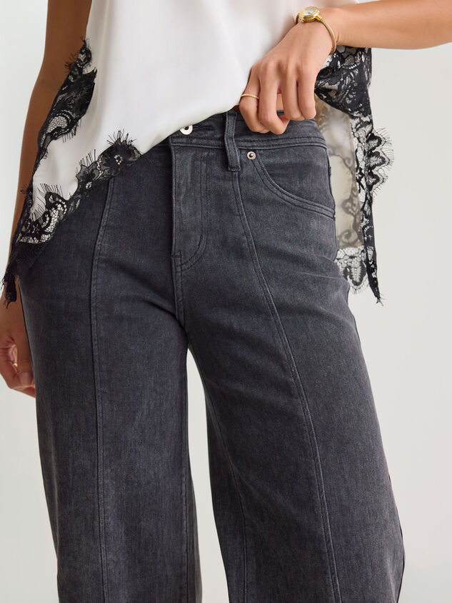 Shayna High Rise Crop Jean Detail 4 - AS Kids