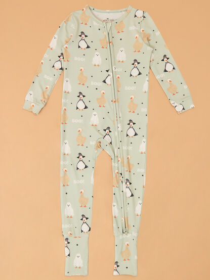 Silly Goose Says Boo Romper - AS Kids