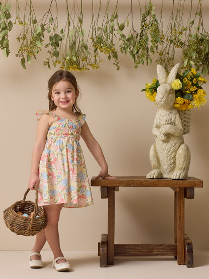 Evie Floral Toddler Dress - ALTAR'D STATE KIDS