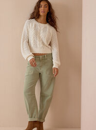 Jackie Chenille Sweater Detail 2 - AS Kids