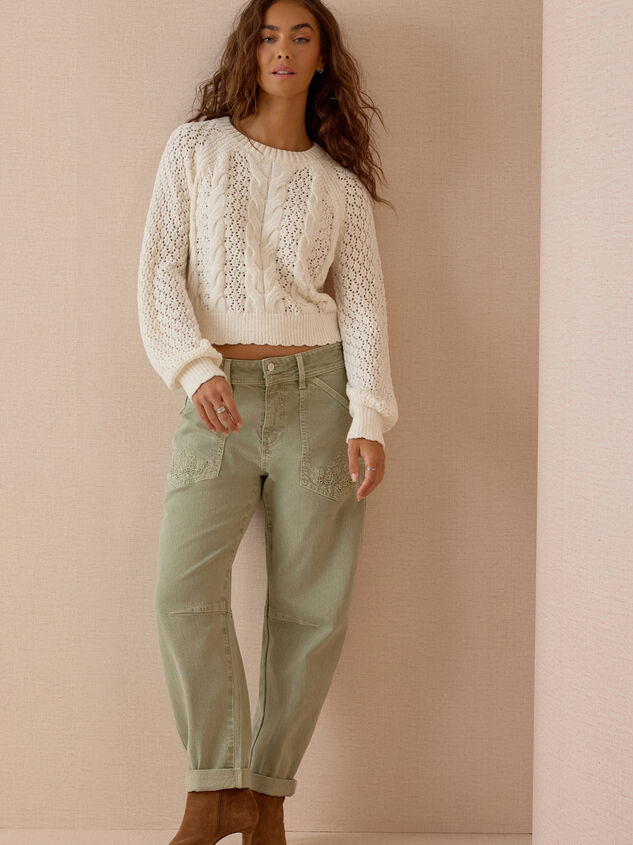 Jackie Chenille Sweater Detail 2 - AS Kids