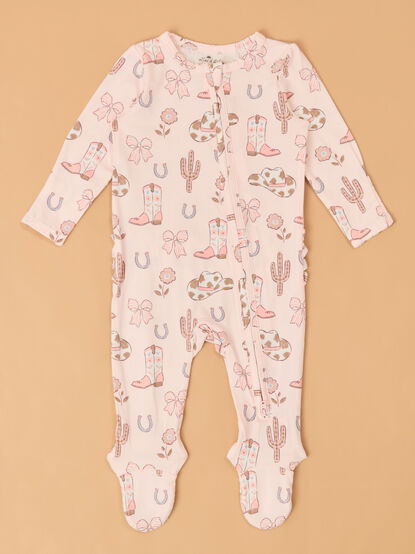 Darlin' Cowgirl Footie - AS Kids