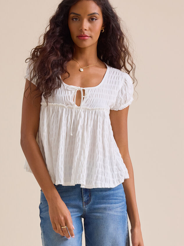 Amayah Smocked Babydoll Top - ALTAR'D STATE KIDS