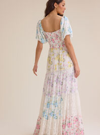Harlie Floral Maxi Dress Detail 6 - AS Kids