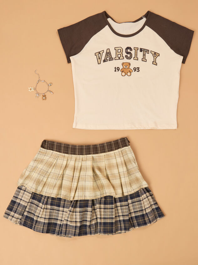 Vivian Varsity Plaid Set - AS Kids