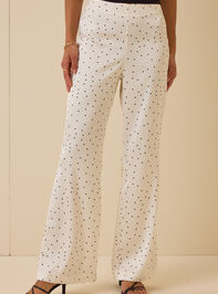 Baylee Satin Polka Dot Pant Detail 3 - ALTAR'D STATE KIDS