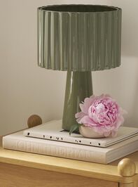 Loretta Enamel Table Lamp Detail 2 - ALTAR'D STATE KIDS