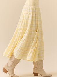 Millie Tiered Midi Skirt Detail 4 - ALTAR'D STATE KIDS