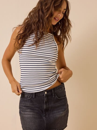 Jordan Ribbed Halter Cami - AS Kids