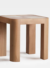 Audrey Wood Side Table Pink Detail 3 - ALTAR'D STATE KIDS