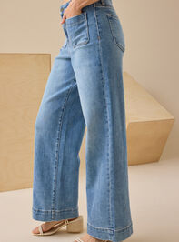 Reid Wide Leg Jeans Detail 5 - ALTAR'D STATE KIDS