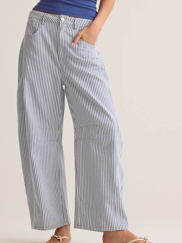 Caven High Rise Barrel Pants Detail 2 - AS Kids
