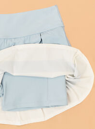 Pippin Pleated Cheer Skirt Detail 4 - AS Kids
