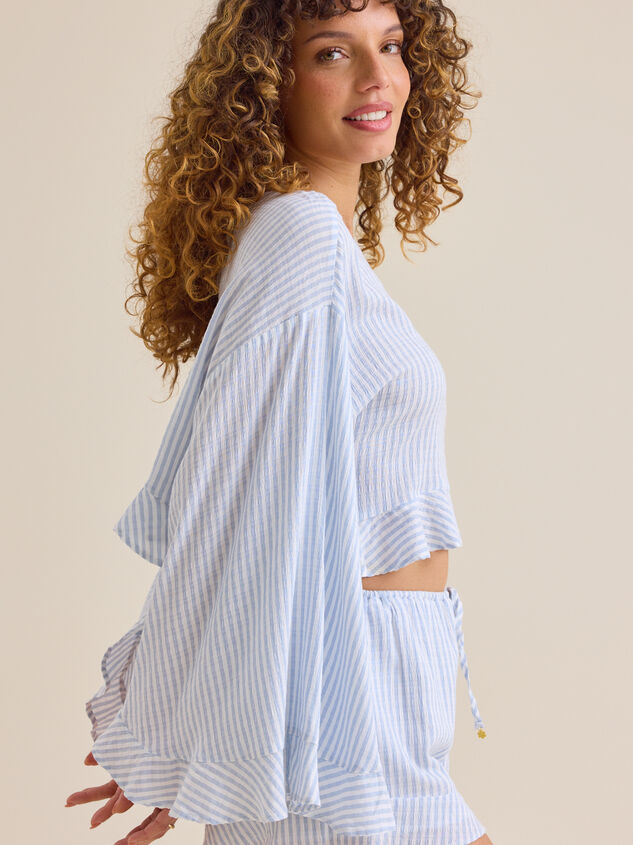 Radda Stripe Boho Top Detail 6 - ALTAR'D STATE KIDS