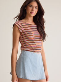 Amanda Denim Skort Detail 5 - AS Kids