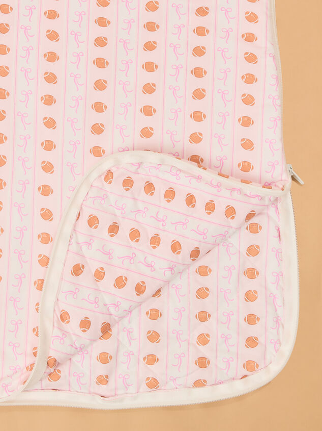 Game Day Darling Sleep Bag Detail 3 - AS Kids