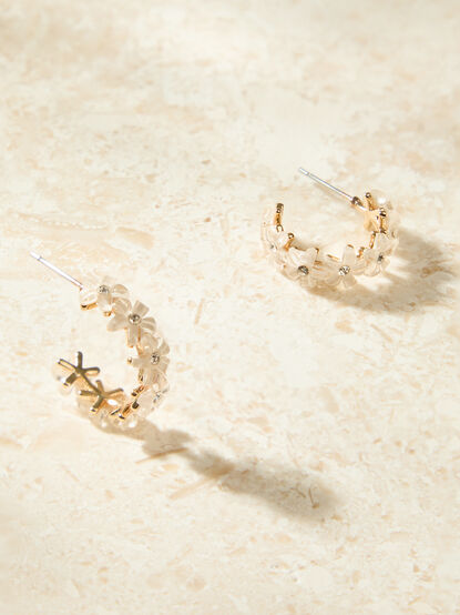 Jenna Sparkle Floral Earrings - ALTAR'D STATE KIDS