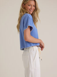 Makenzie Ribbed Whipstitch Top Detail 3 - AS Kids