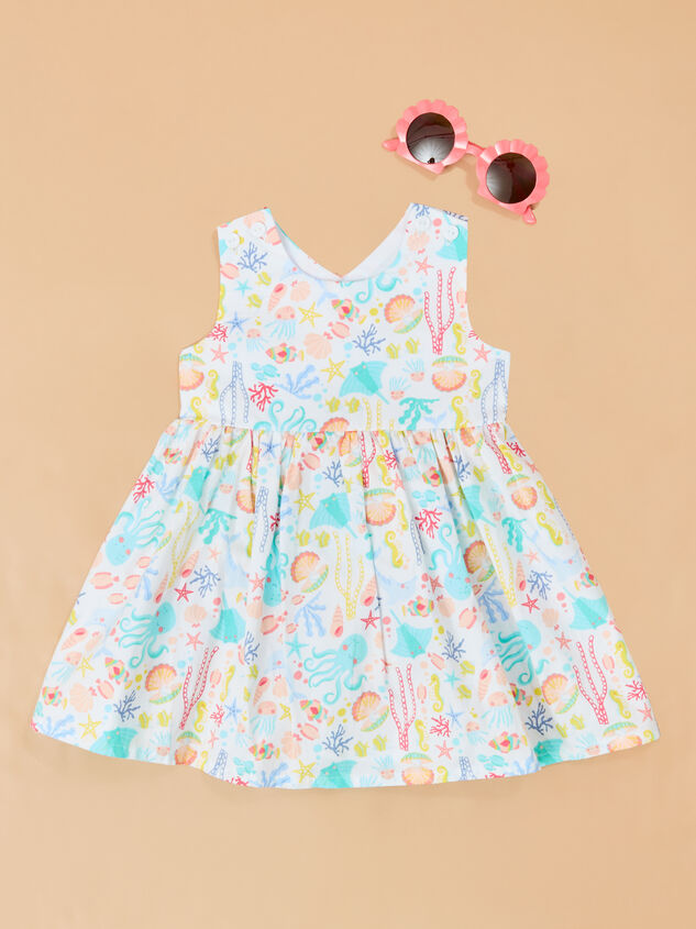 Under the Sea Toddler Dress with Sunglasses - AS Kids