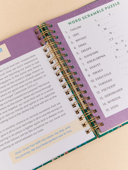 Celebrate God's Goodness Word Scramble Book - AS Kids