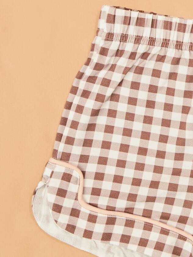 Eloise Gingham Toddler PJ Set Detail 4 - AS Kids