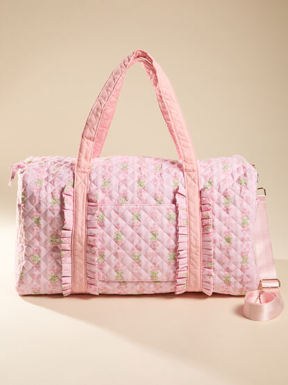 Oh So Fancy Quilted Weekender Bag - ALTAR'D STATE KIDS