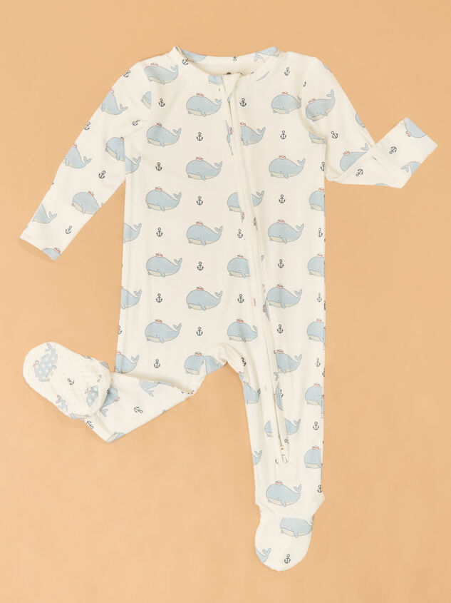 Banks Bubbly Whale Footie Detail 2 - ALTAR'D STATE KIDS