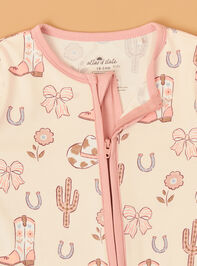 Boots and Bows Romper Detail 3 - AS Kids