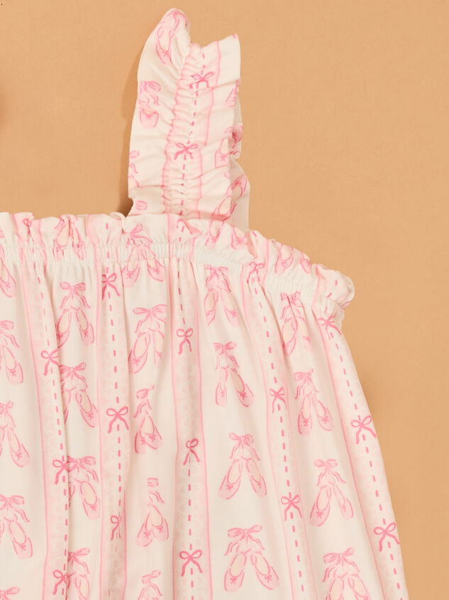 Kimberly Ballet Stripe Overalls Detail 3 - AS Kids