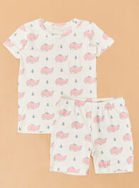 Brooke Bubbly Whale Lounge Set - ALTAR'D STATE KIDS