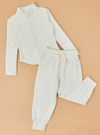 Maggie Athletic Full Zip Jacket Detail 2 - ALTAR'D STATE KIDS