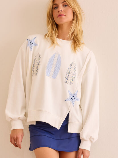 Surf's Up Pullover - AS Kids