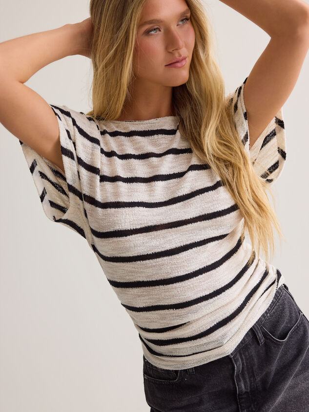 Emersyn Striped Fitted Top - AS Kids