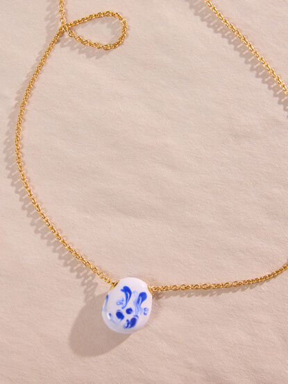 18K Gold Painted Charm Necklace - ALTAR'D STATE KIDS