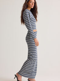 Lisa Striped Maxi Skirt Detail 3 - AS Kids