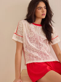 Movement Lace Tee Detail 2 - AS Kids