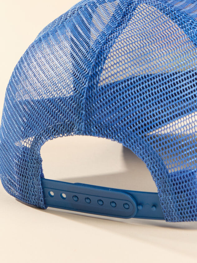 Honolulu Hibiscus Trucker Hat Detail 3 - ALTAR'D STATE KIDS