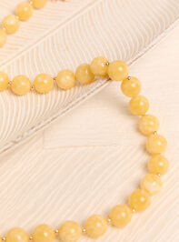 Sunlit Beaded Statement Necklace Detail 3 - AS Kids