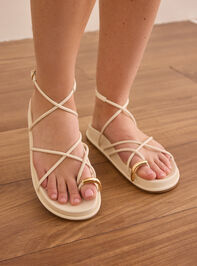 Roja Strappy Platform Sandal Detail 2 - ALTAR'D STATE KIDS