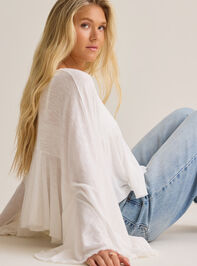 Conya Flowy Ruffle Top Detail 4 - AS Kids