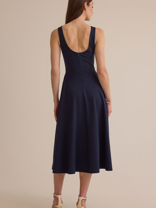 Annaliese Basque Waist Maxi Dress Detail 5 - AS Kids