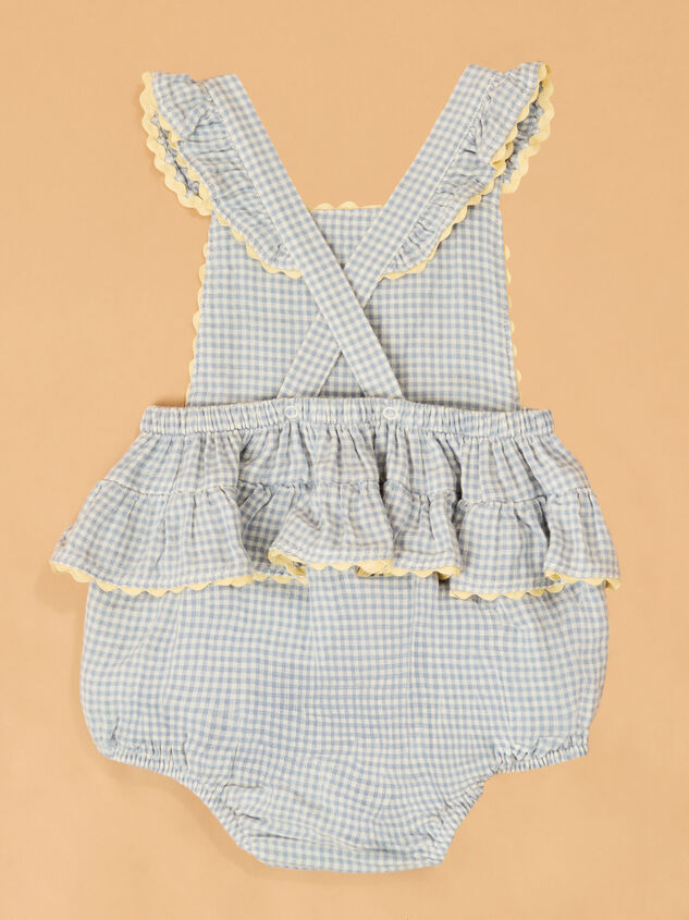 Luciana Lemon Ricrac Sunsuit Detail 3 - ALTAR'D STATE KIDS