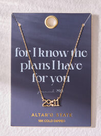 Jeremiah 29:11 Necklace Detail 2 - AS Kids