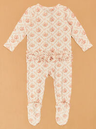 Rosie Bow Ruffle Footie Detail 4 - AS Kids