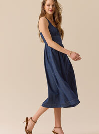 Janice Denim Midi Dress Detail 3 - ALTAR'D STATE KIDS
